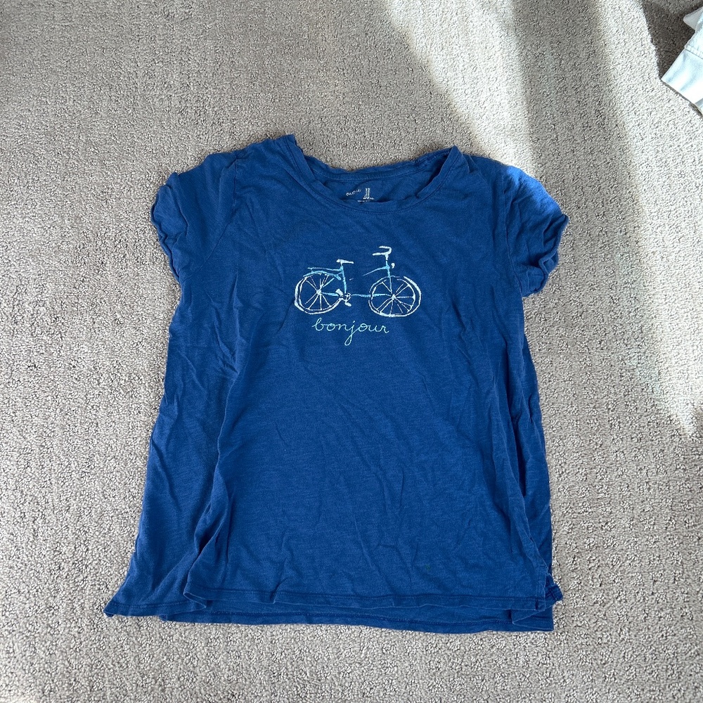 Blue Bike shirt